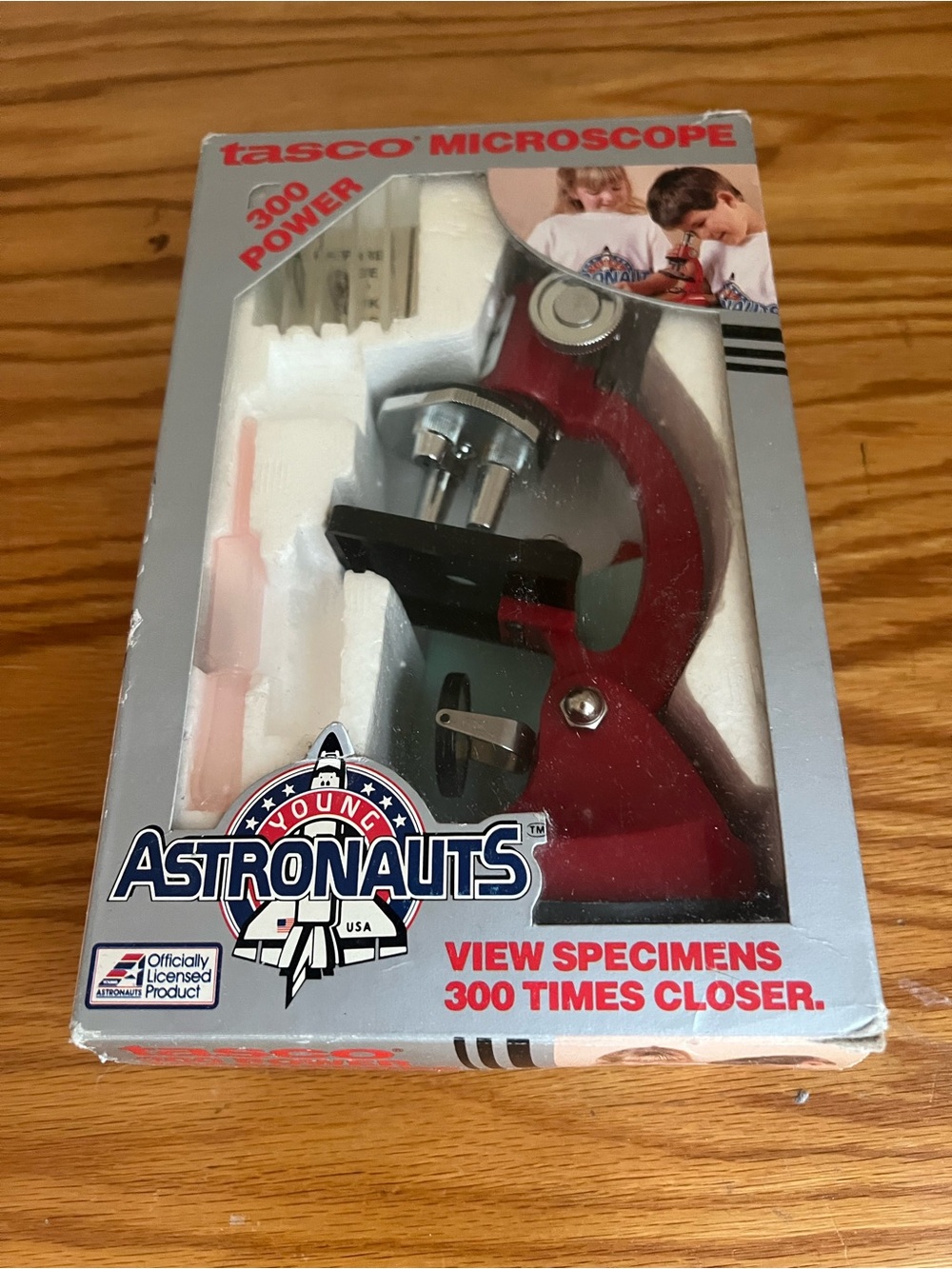 Kids' Red Microscope - Young Astronauts 300x